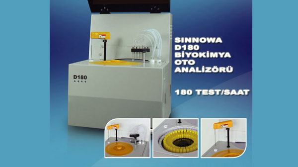 Máy xét nghiệm sinh hóa tự động Sinnowa D180